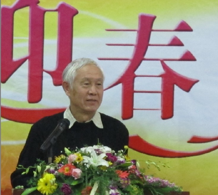 原区副主席,商会名誉会长李振潜致辞